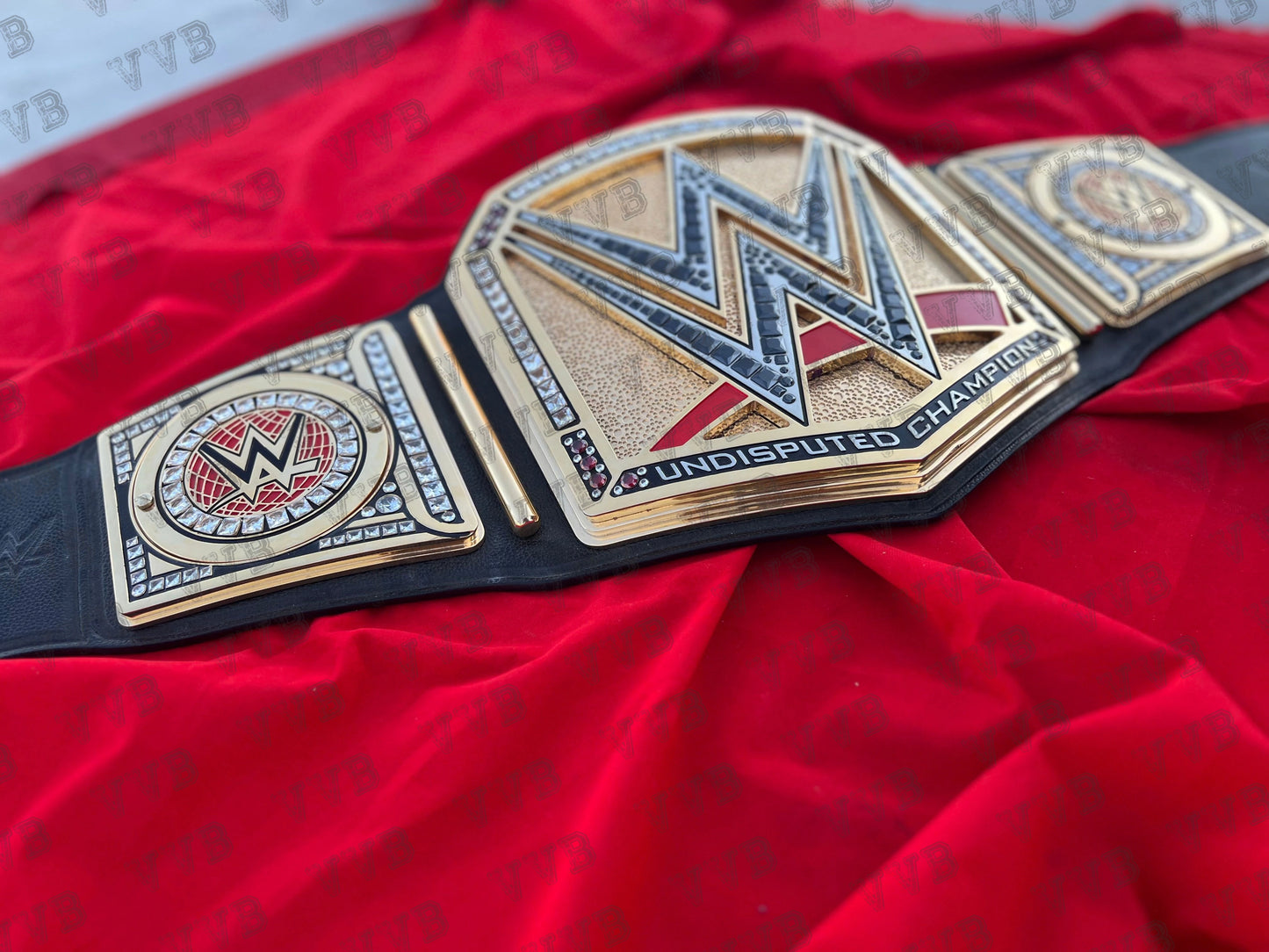 WWE Undisputed Premium CNC Engraved Replica Championship Belt
