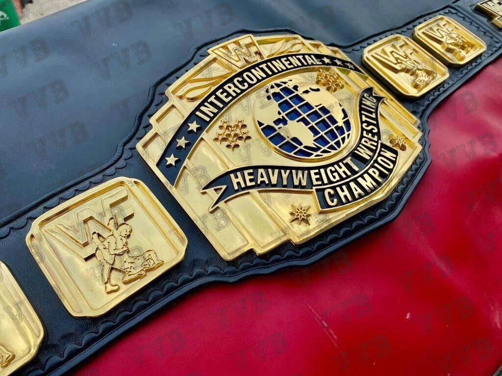 WWF Intercontinental Championship Belt CNC Made HD Replica | Authentic Feel Wrestling Belt