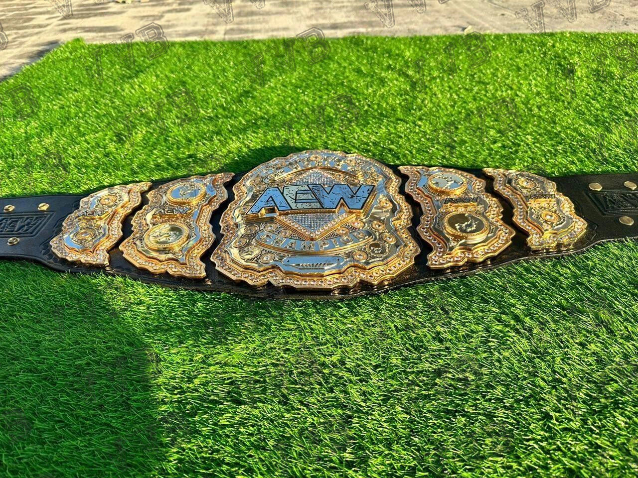 AEW Champion Heavyweight CNC Made Championship Belt – Elite Quality for Collectors & Wrestling Fans