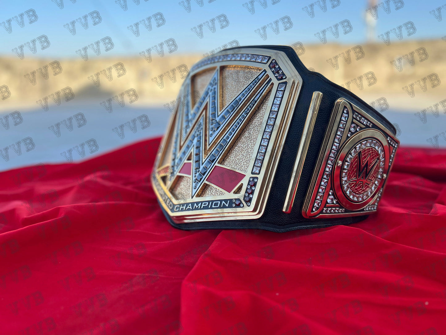WWE Undisputed Premium CNC Engraved Replica Championship Belt