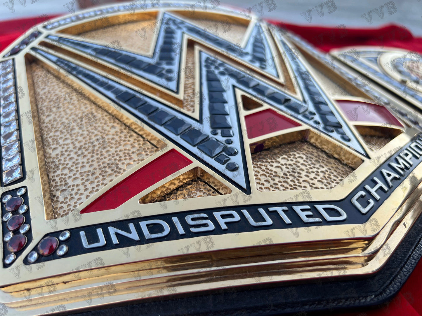 WWE Undisputed Premium CNC Engraved Replica Championship Belt