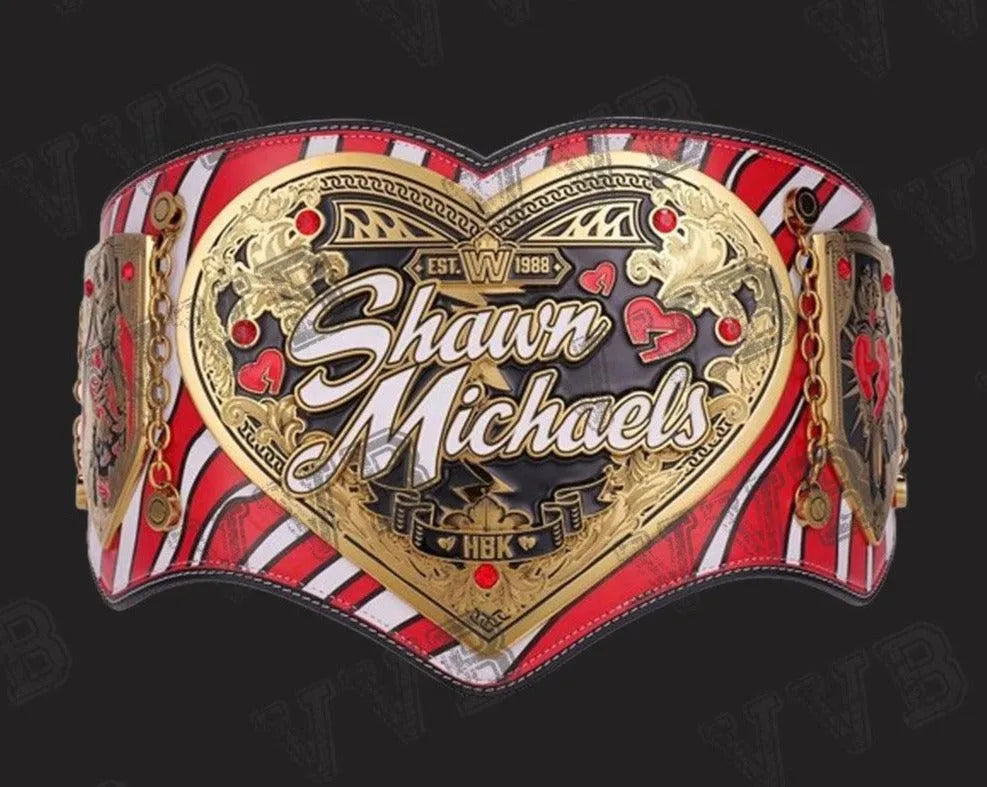 NEW Shawn Michaels Legacy Championship Title Replica Belt – Wrestling Collector's Edition