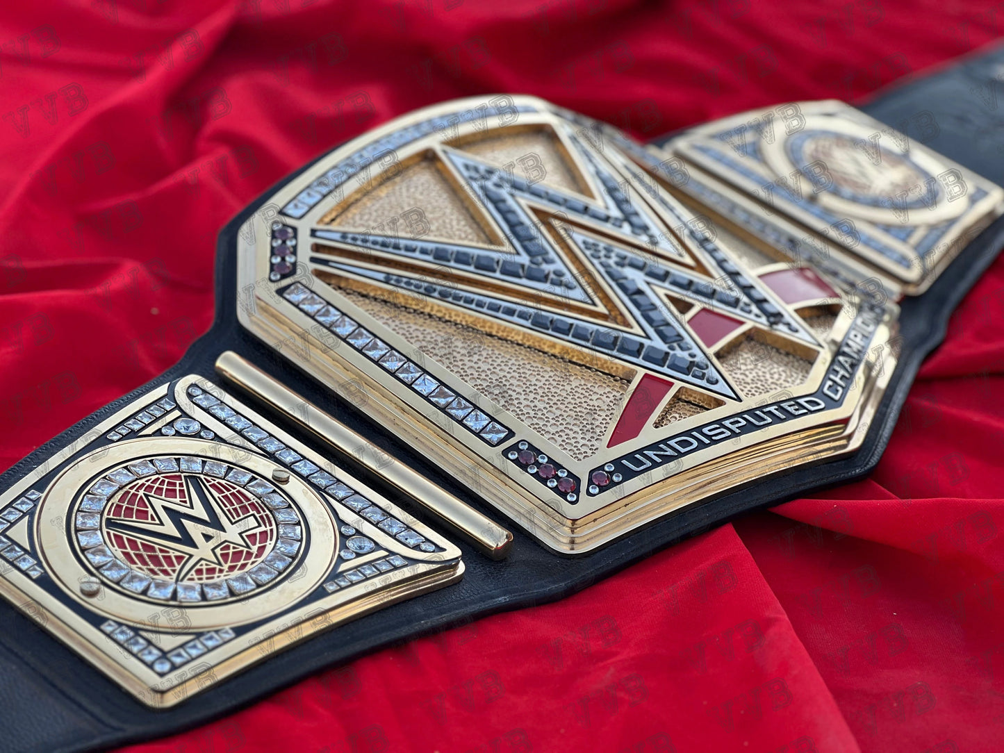 WWE Undisputed Premium CNC Engraved Replica Championship Belt