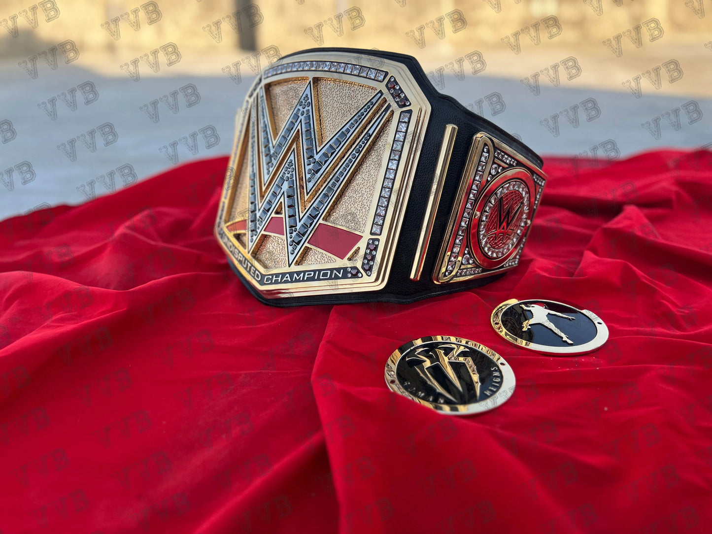 WWE Undisputed Premium CNC Engraved Replica Championship Belt
