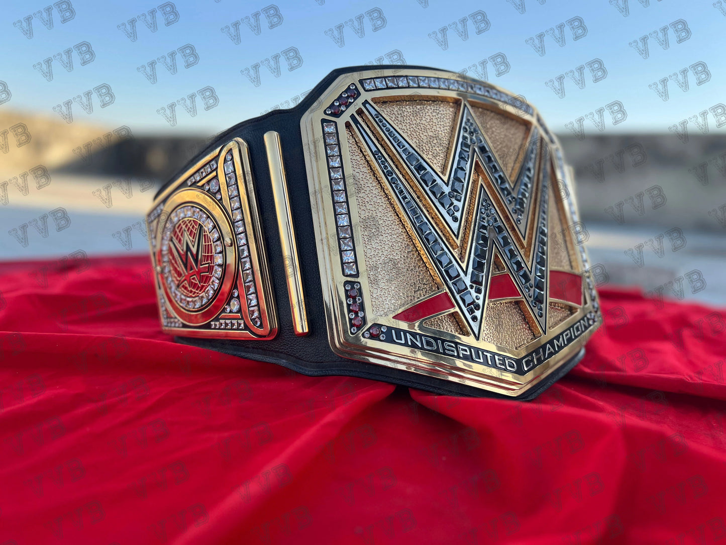 WWE Undisputed Premium CNC Engraved Replica Championship Belt