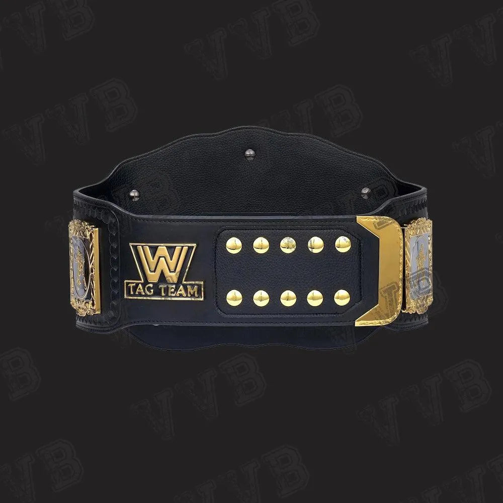 WWE Classic World Tag Team Championship Replica Title Belt – 4MM Brass