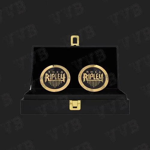 Rhea Ripley Championship Replica Side Plate – WWE Collector’s Box Set