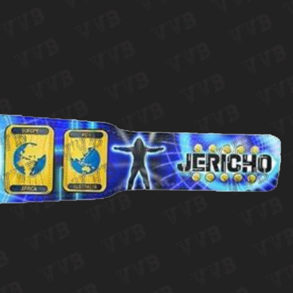 WWE Custom Chris Jericho Intercontinental ChampionShip Leather Belt 2mm Victory Vault Belts