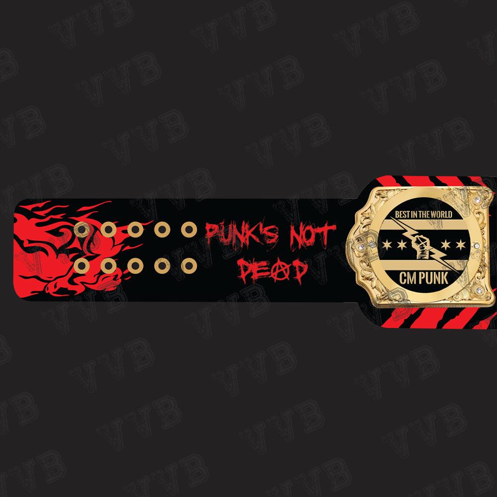 WWE Custom Cm Punk World Heavyweight Championship Wrestling Belt 6MM Brass Victory Vault Belts