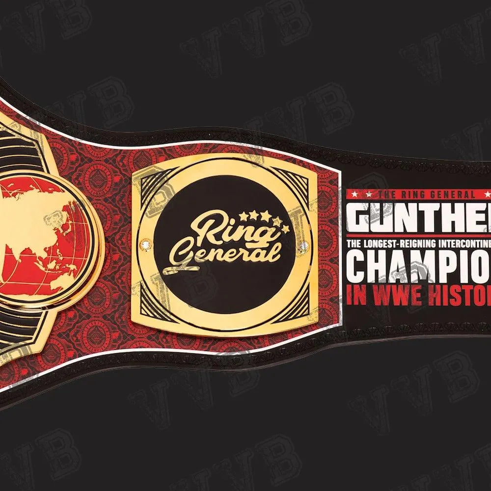 Gunther 666 Days Intercontinental Championship Belt Replica – Signature Series WWE Title