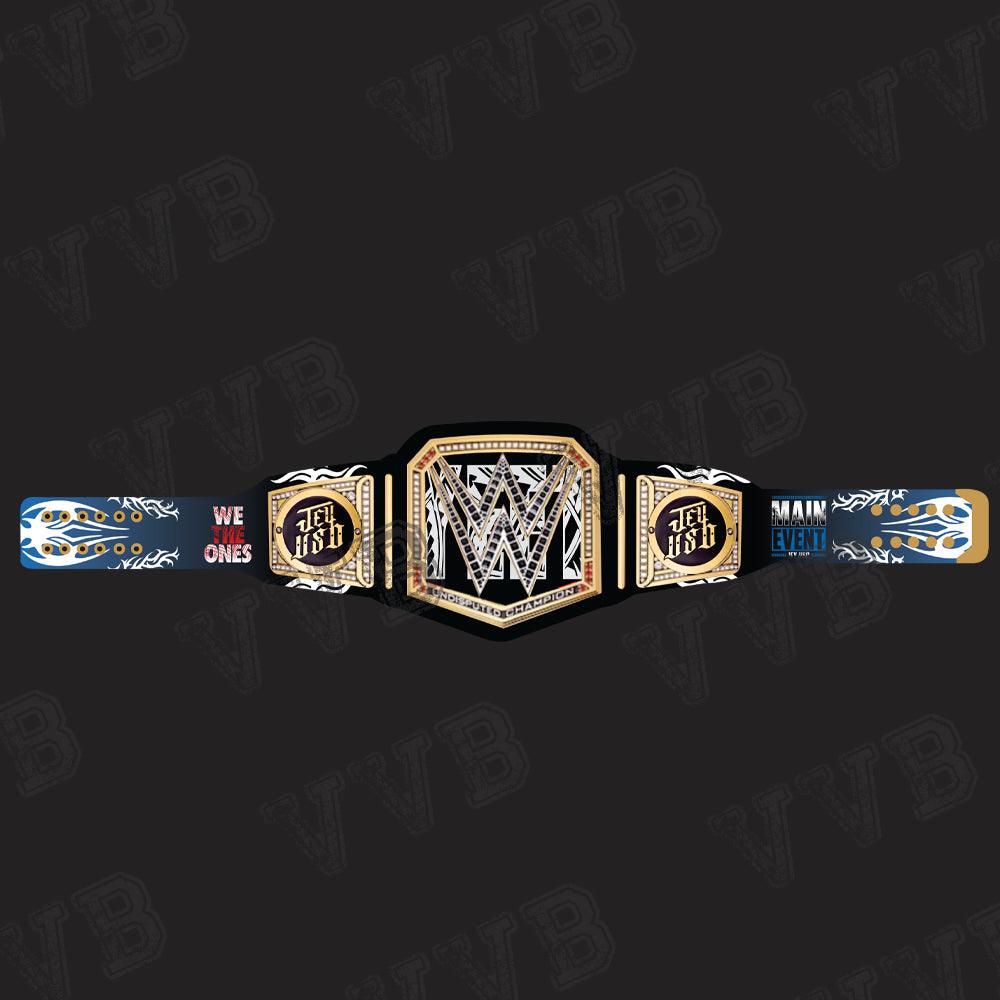 Custom Jey usos Undisputed Championship Wrestling Title belt 6mm Diecast Brass Victory Vault Belts