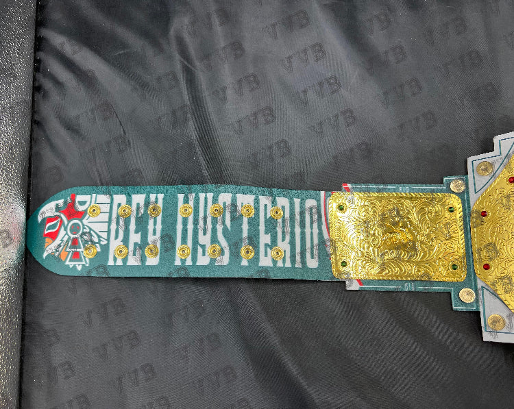 New Custom Rey Mysterio World Heavyweight Wrestling Belt - Victory Vault Belts