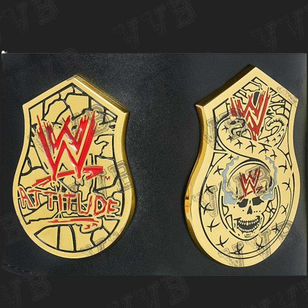 Authentic Stone Cold Championship Belt: High-Quality Wrestling Belt - Victory Vault Belts