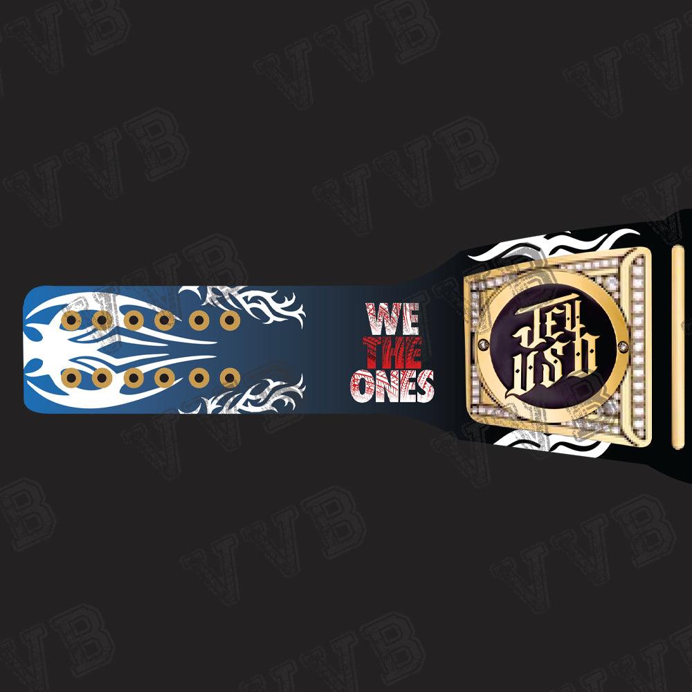 Custom Jey usos Undisputed Championship Wrestling Title belt 6mm Diecast Brass Victory Vault Belts