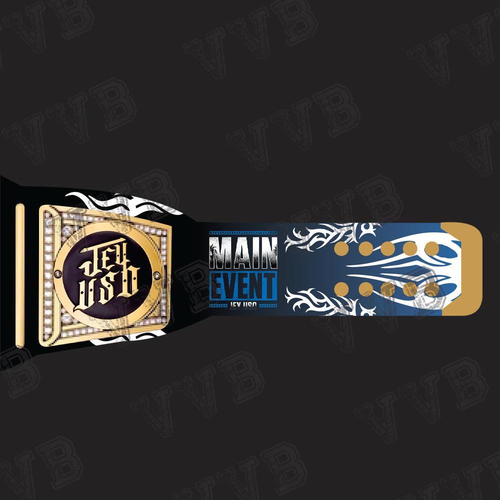 Custom Jey usos Undisputed Championship Wrestling Title belt 6mm Diecast Brass Victory Vault Belts