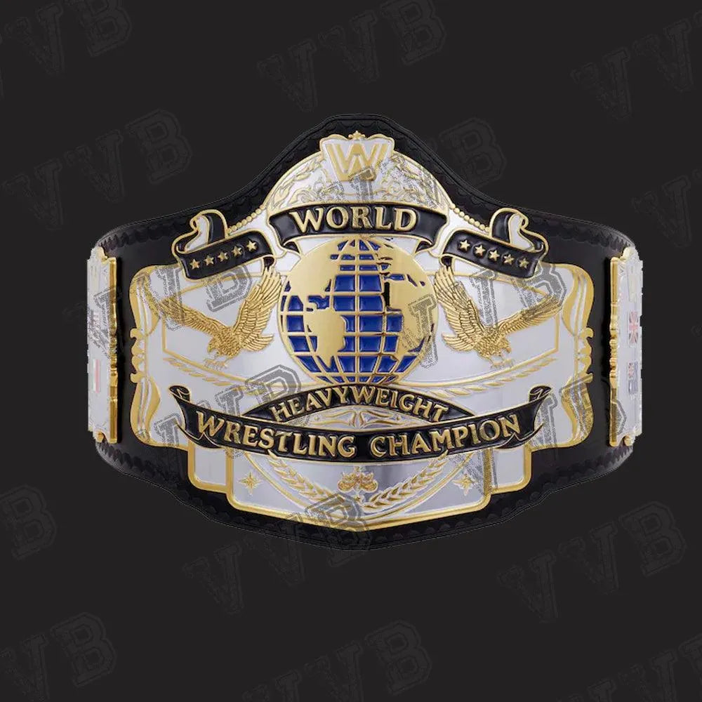 Andre the Giant World Heavyweight Championship Replica Title Belt – 4MM Brass Plate
