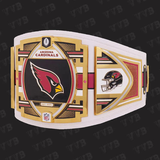 Arizona Cardinals championship belt WWE crossover design