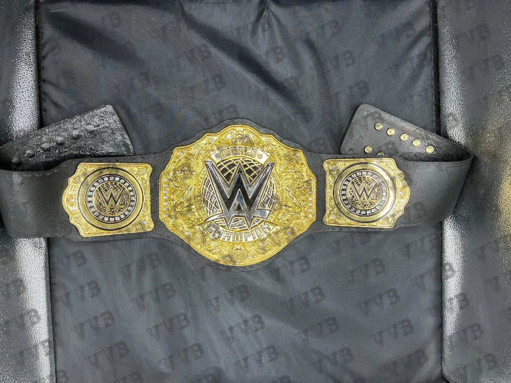 NEW World Heavyweight Championship Title Belt – Premium Diecast Wrestling Replica