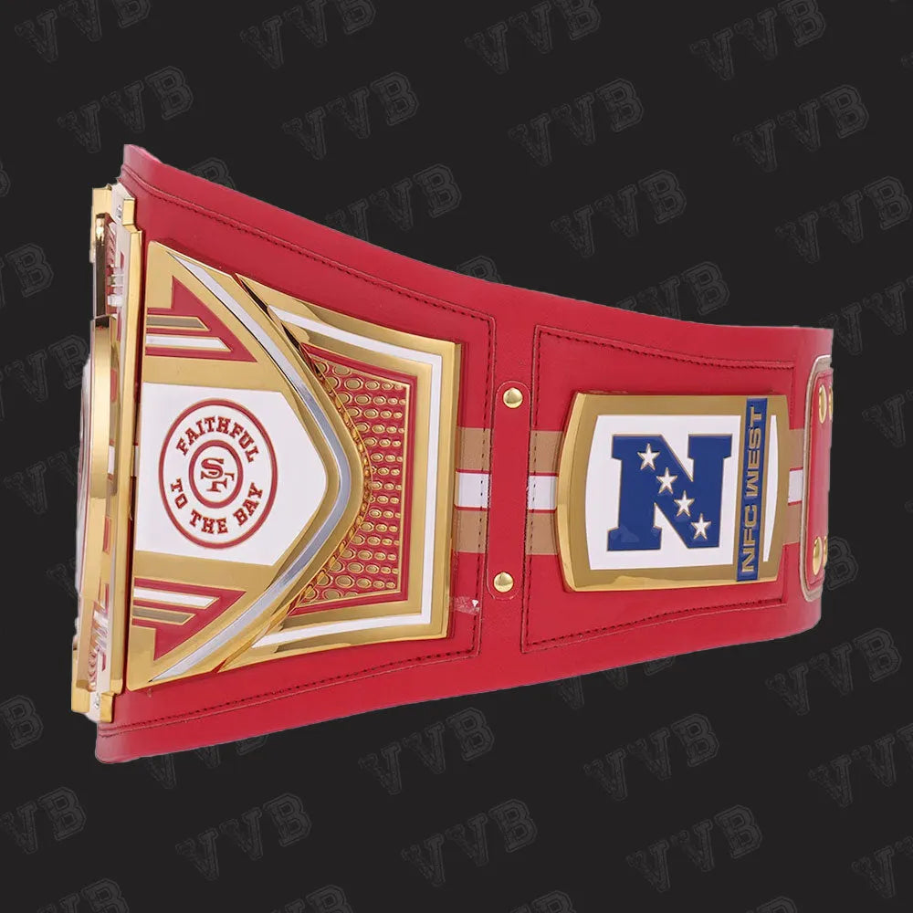 Authentic WWE Legacy Belt for San Francisco 49ers Fans