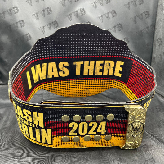 Bash In Berlin Gunther 2024 World Heavyweight Championship Replica Leather Belt