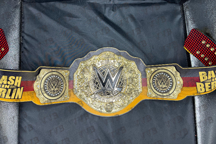 Bash In Berlin Gunther 2024 World Heavyweight Championship Replica Leather Belt