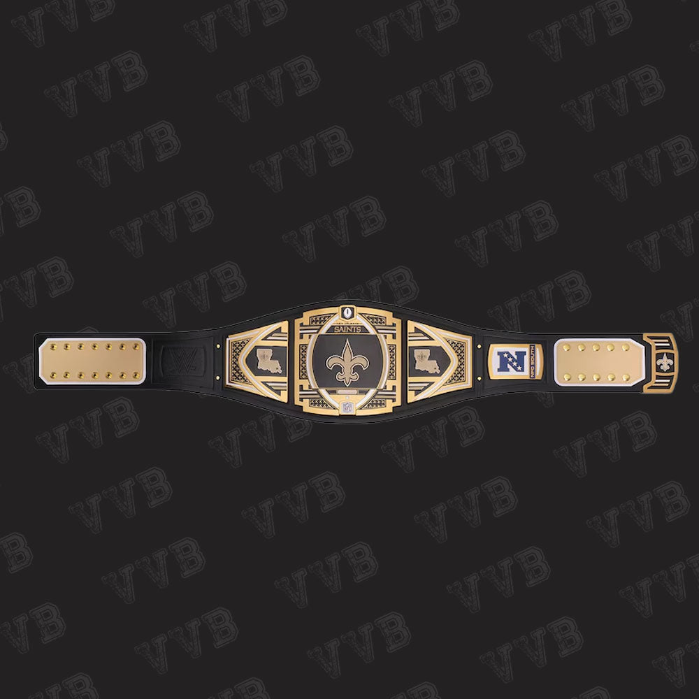 Black and Gold WWE Legacy Belt – New Orleans Saints