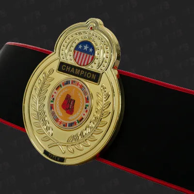 Old School Title Belt – Retro Style Boxing Championship Belt for Classic Fight Nights