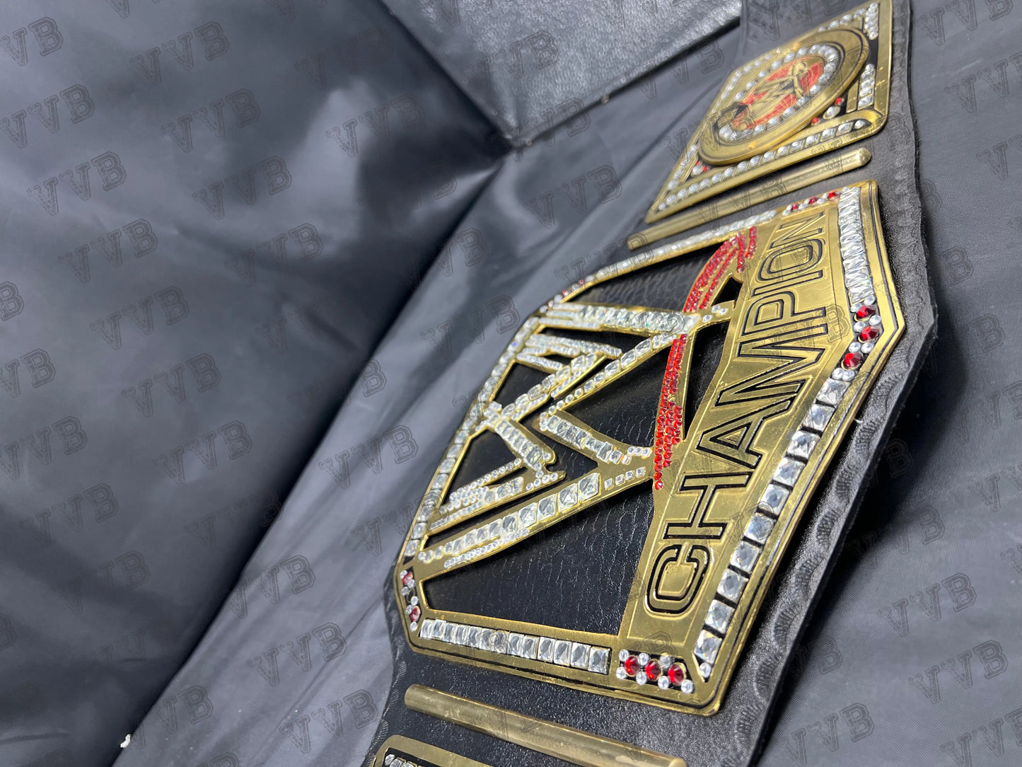 Collectible wrestling memorabilia featuring The Rock