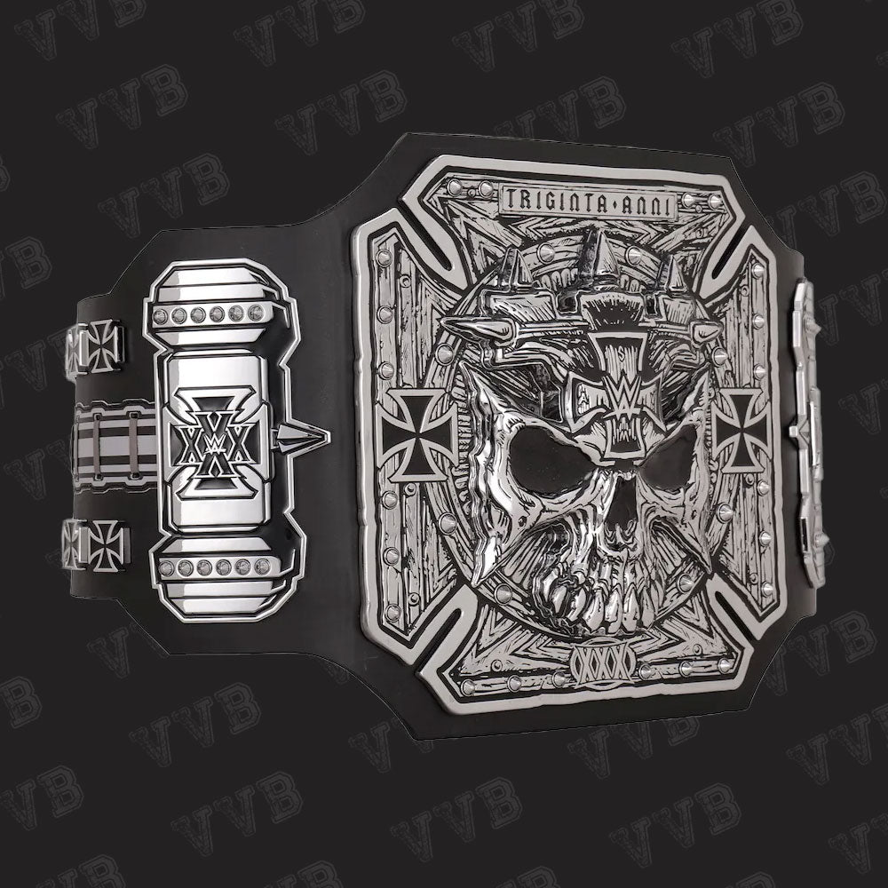 Collector's edition Triple H legacy title belt