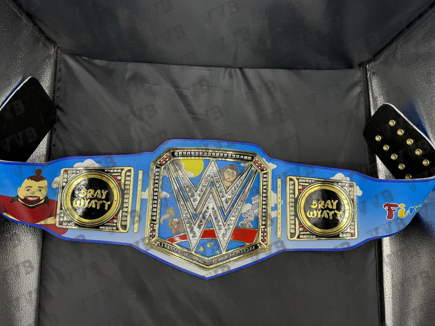 Custom Bray Universal Wrestling Fiend Championship Belt Replica 4mm diecast Victory Vault Belts