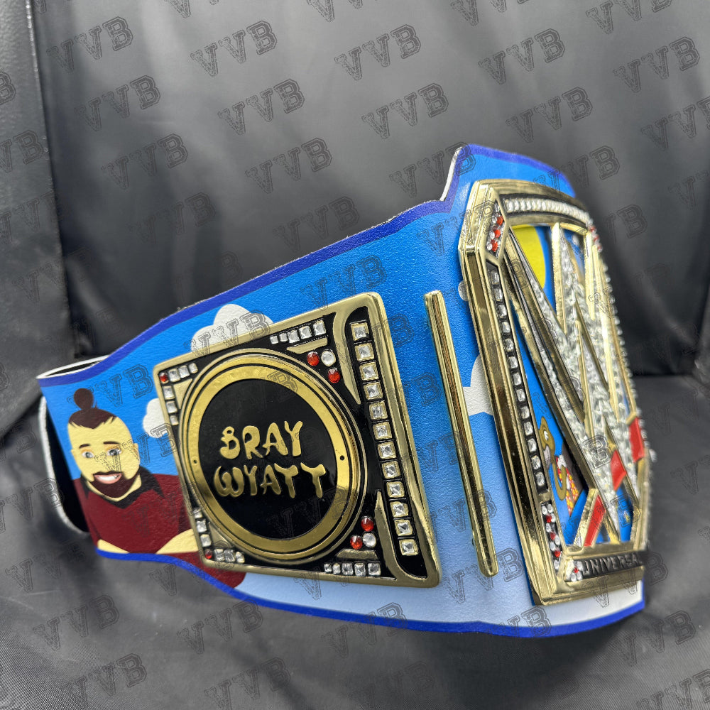 Custom Bray Universal Wrestling Fiend Championship Belts
