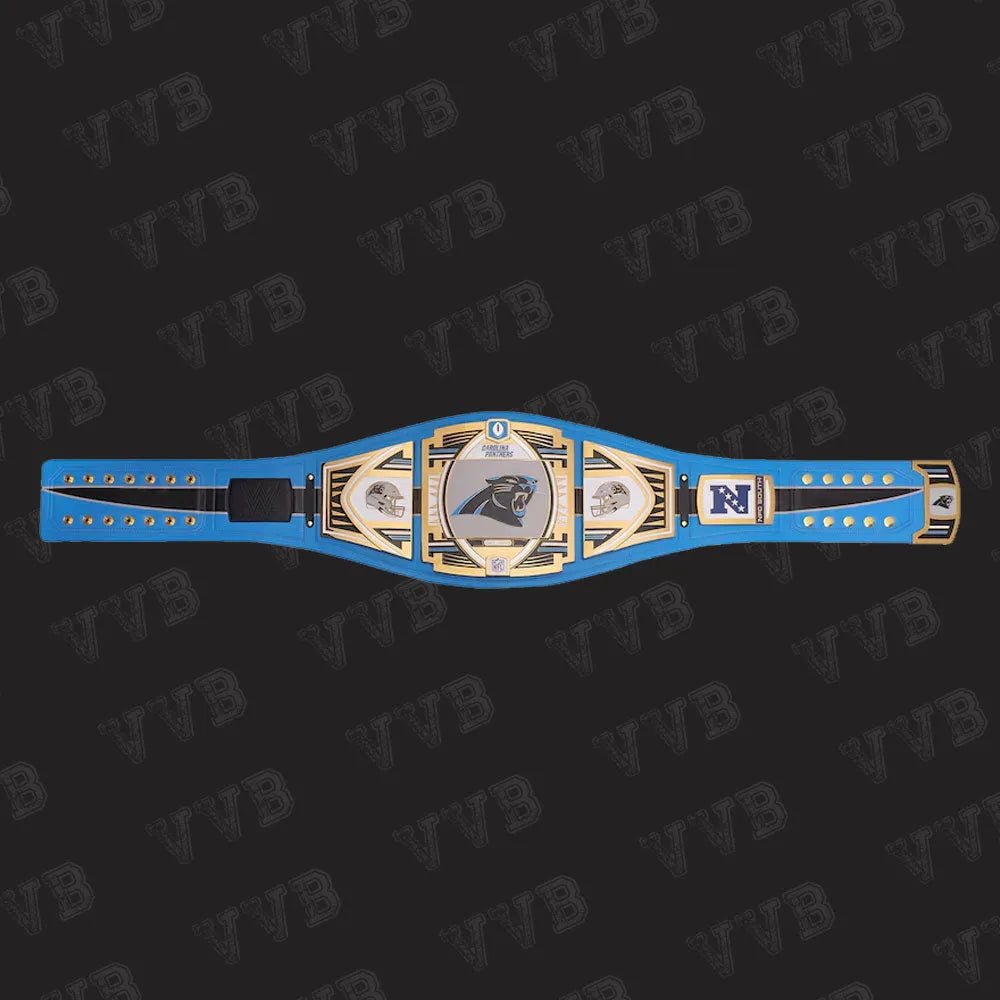 Custom Carolina Panthers Wrestling Belt - Shop Now
