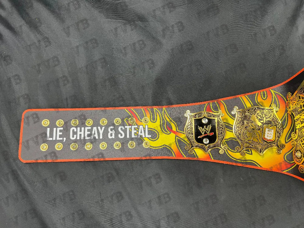 WWE Custom Eddie Guerrero Heavyweight Wrestling Championship Belt Replica