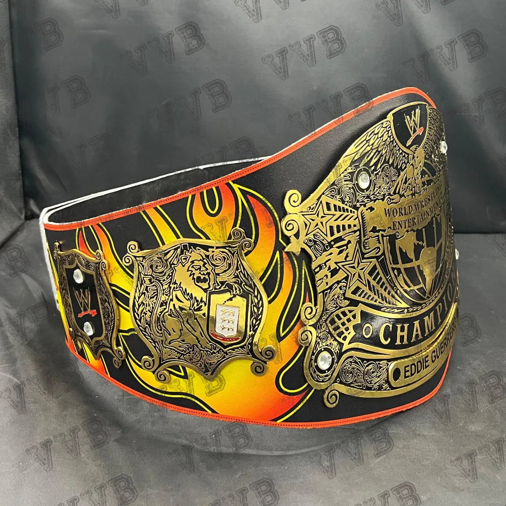WWE Custom Eddie Guerrero Heavyweight Wrestling Championship Belt Replica