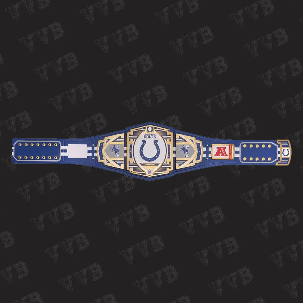 Custom Indianapolis Colts Wrestling Belt - Shop Now