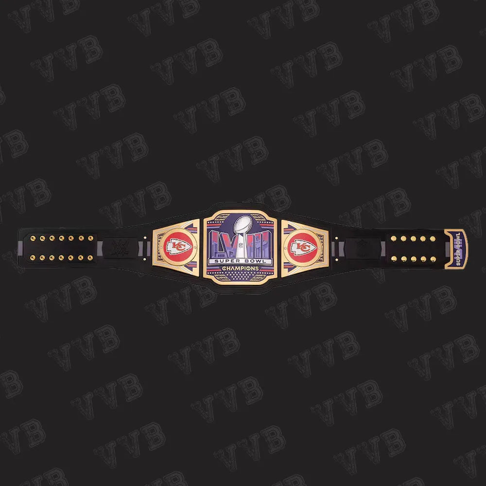 Custom Kansas City Chiefs Wrestling Belt - Shop Now