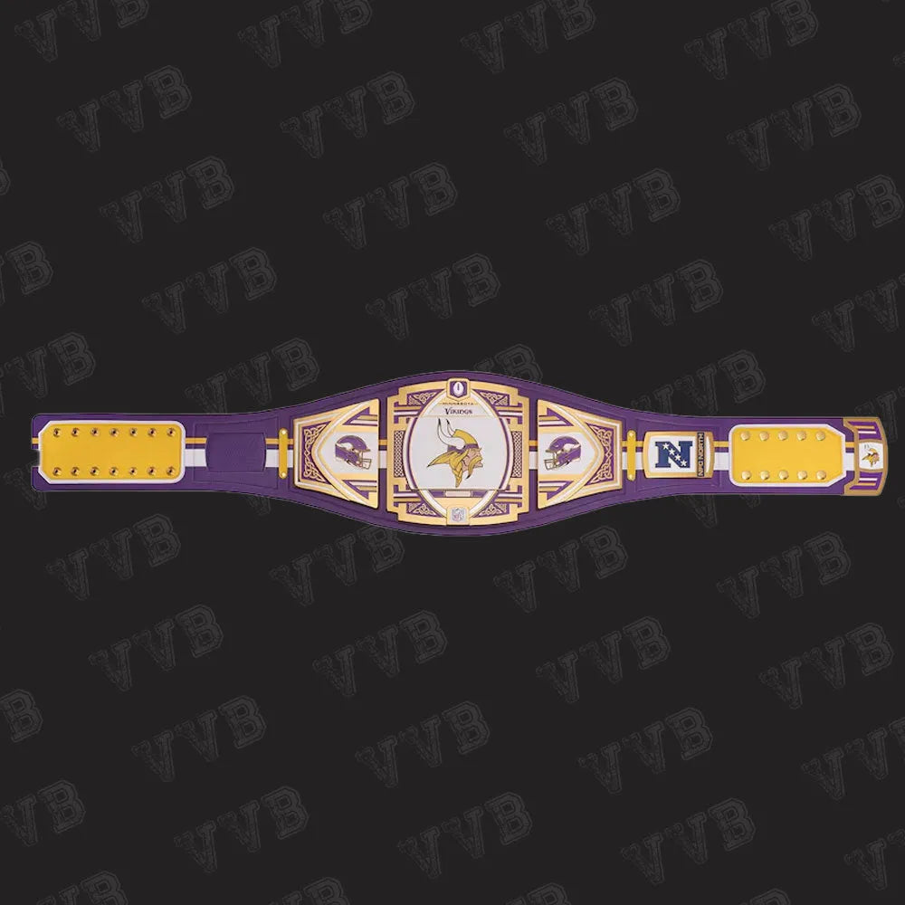 Custom Minnesota Vikings Wrestling Belt - Show Your Team Spirit