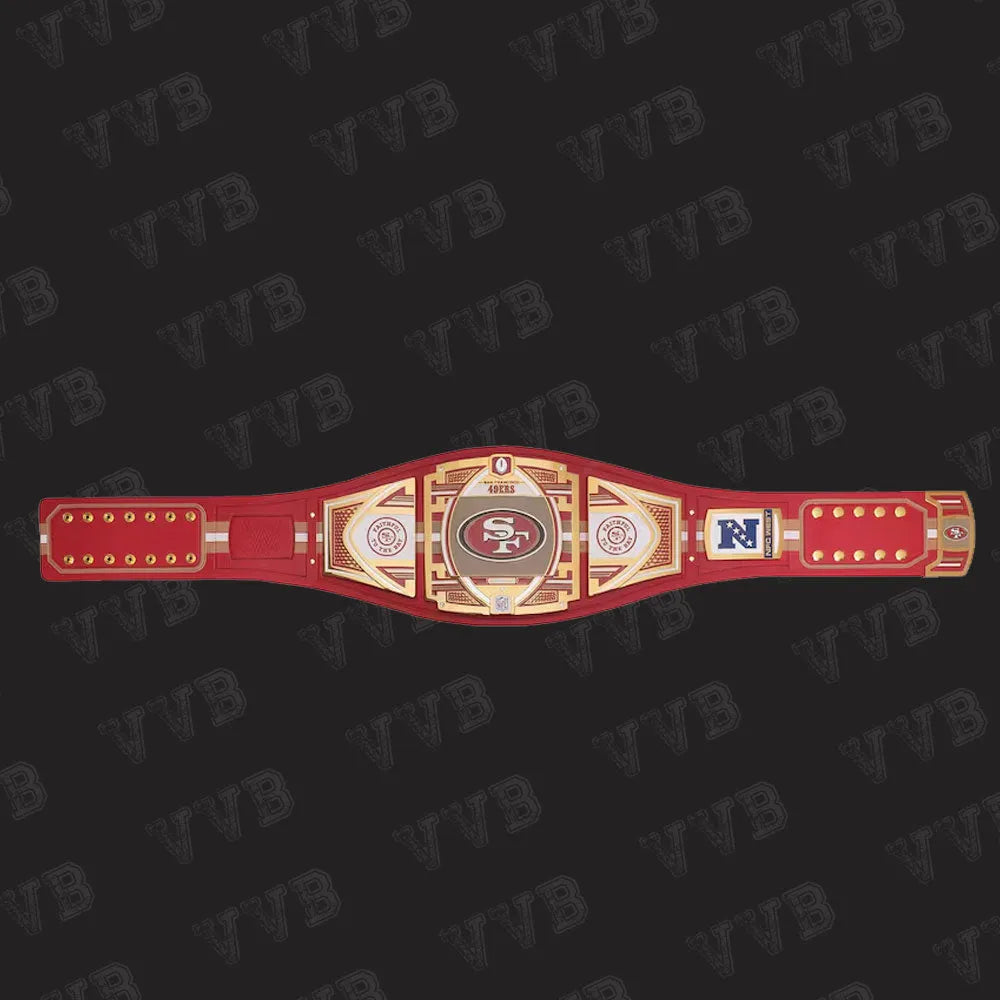 Custom San Francisco 49ers Wrestling Belt - Shop Now