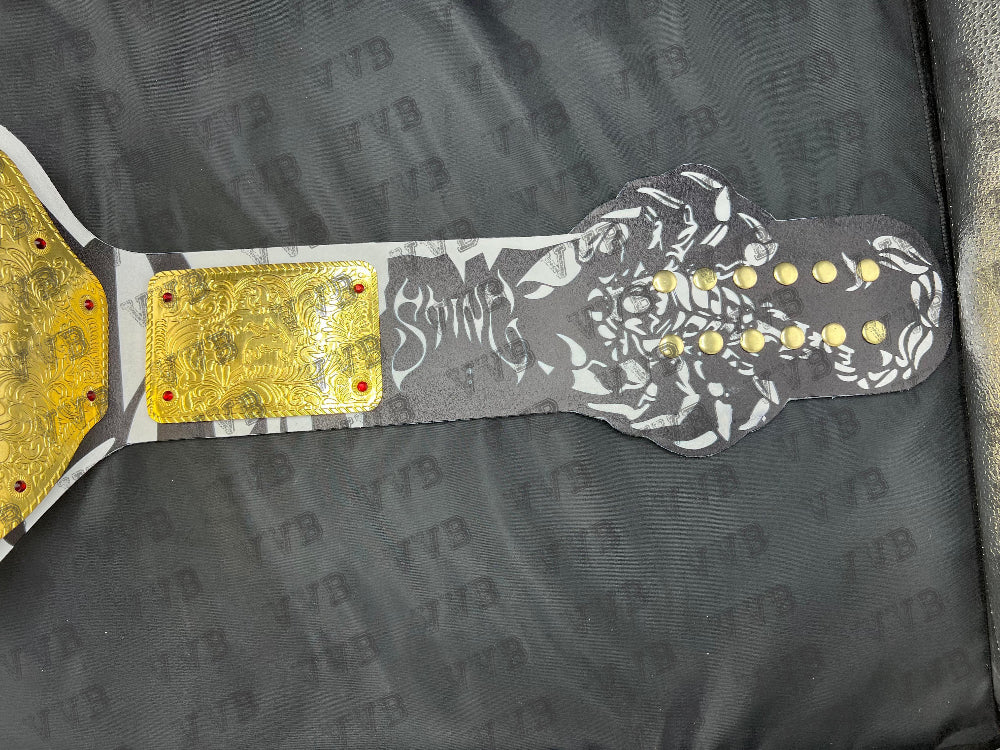 Custom Sting championship belt