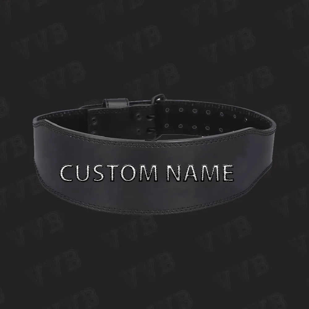 Custom weight lifting belts for personalized training