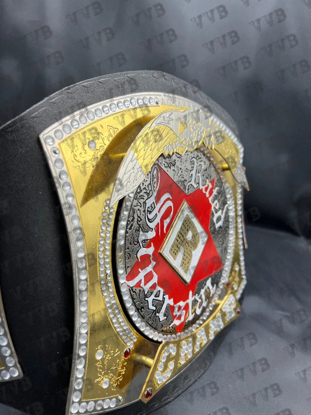 New Edge Rated R World Heavyweight Spinner Championship Belt