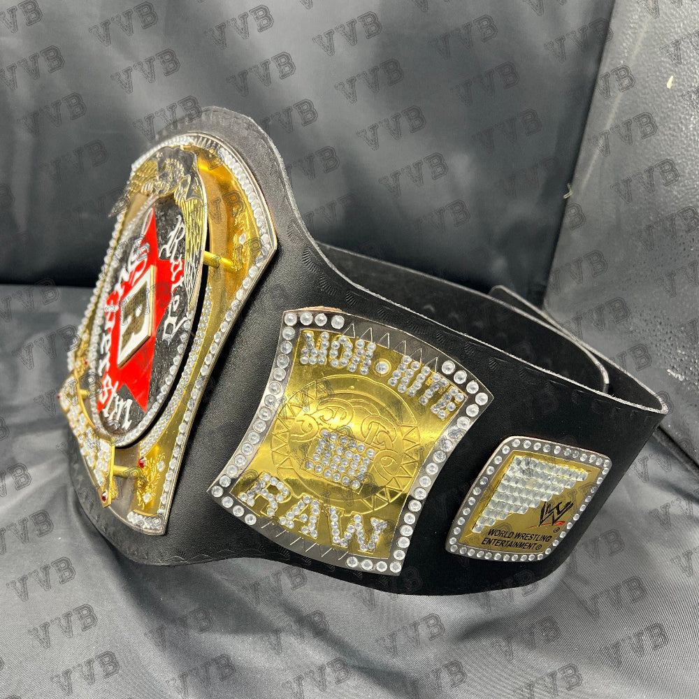 Edge Rated R World Heavyweight Spinner Championship Wrestling Belt Replica