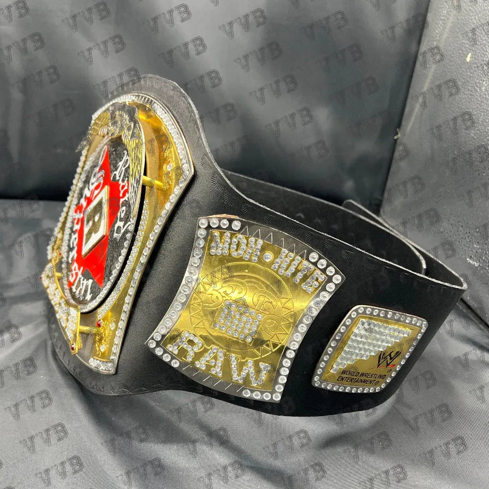 New Edge Rated R World Heavyweight Spinner Championship Belt