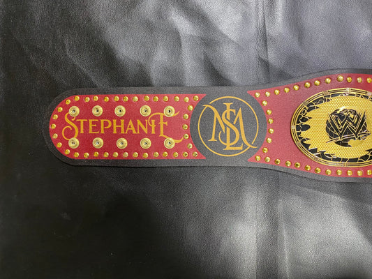 WWE Stephanie McMahon Custom Women’s Wrestling Championship Belt – Collector’s Edition