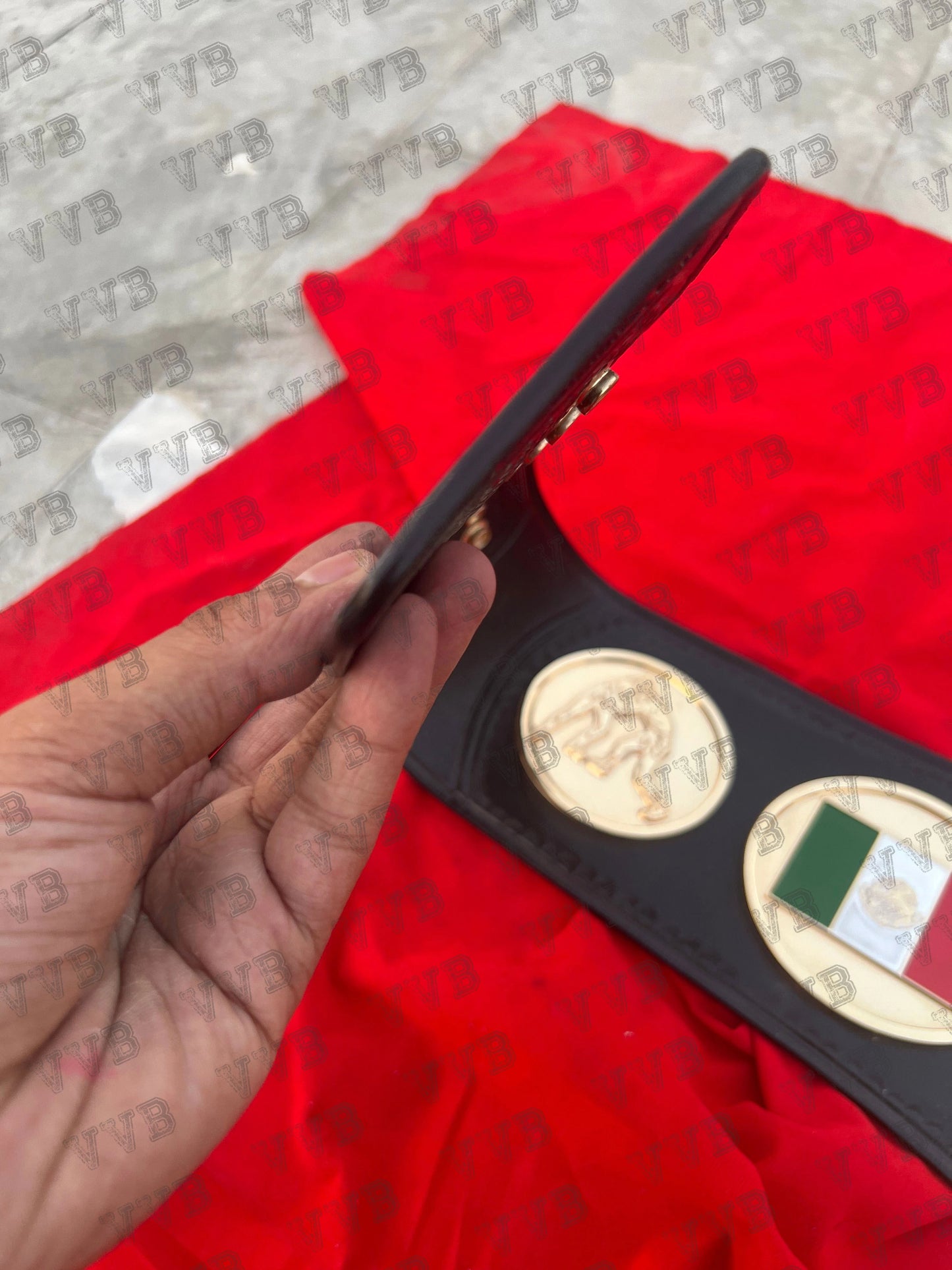 Gold Custom Title Belt with Heavy CNC Engraved Plates – Ideal for Competitions & Gifts