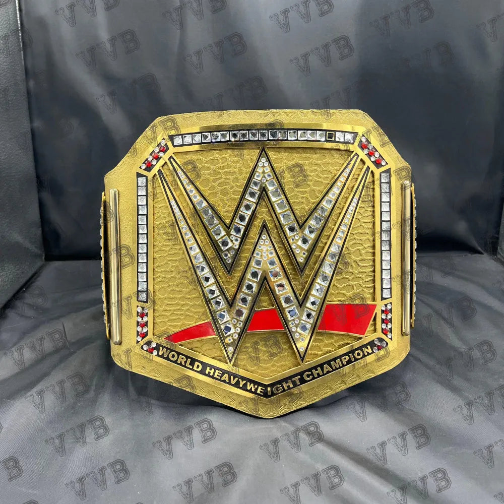 New Custom Gold World Heavyweight Championship Belt