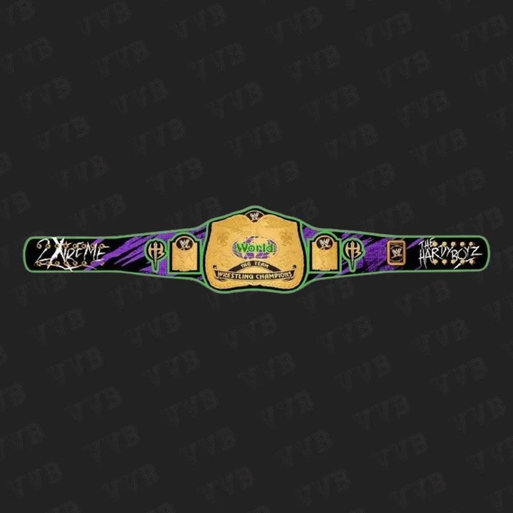 Custom Hardy Boys Tag Team Championship Belt Replica – Wrestling Series