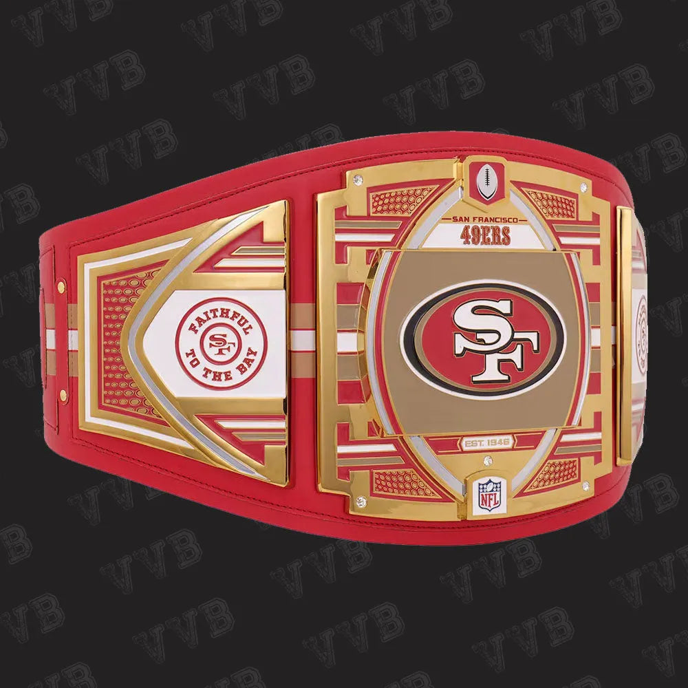 High-Quality 49ers WWE Replica Belt - Ideal for Collectors