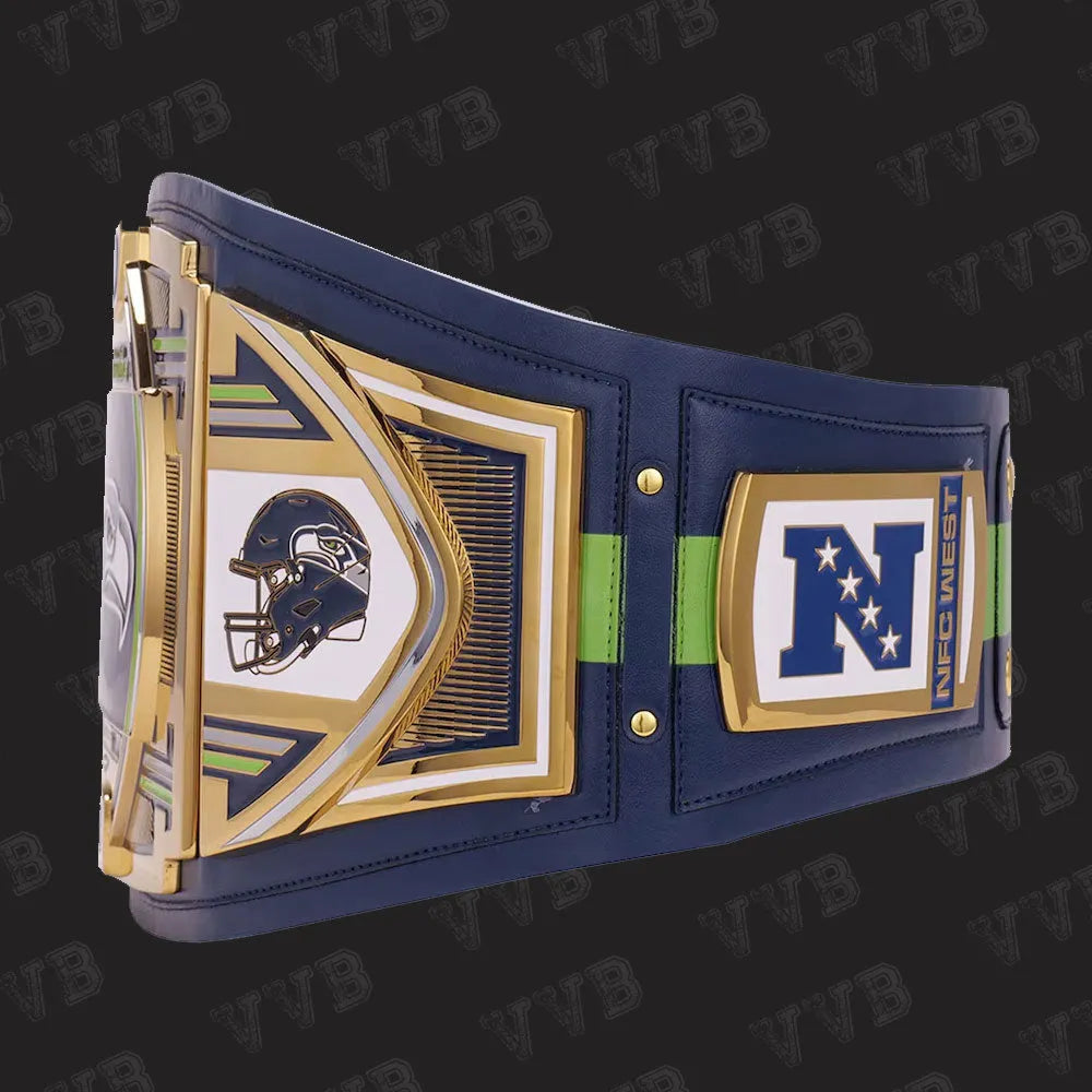 High-Quality Seahawks WWE Replica Belt - Ideal for Collectors
