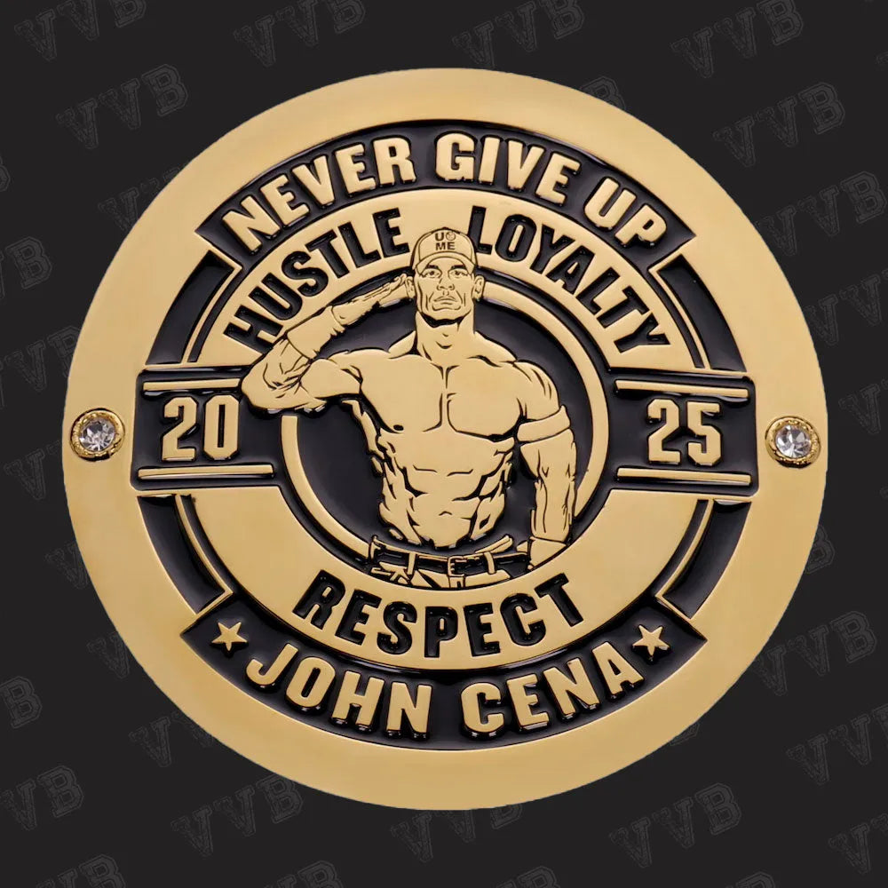 High-Quality WWE Replica Side Plate Set - Perfect for Display
